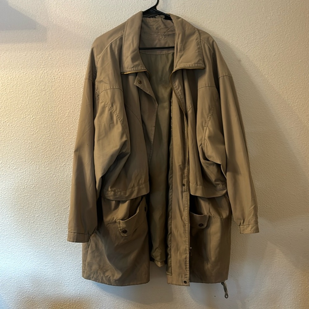 Aeros zip up rain jacket size 3X